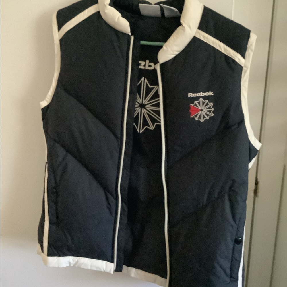 Reebok Black and White Vest
